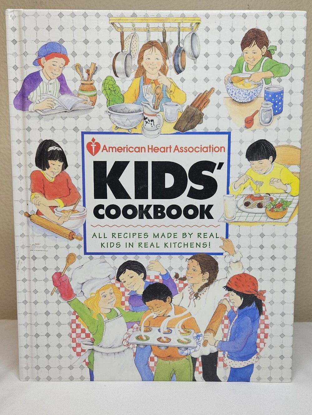 Vintage Kids' Cookbook By American Heart Association NEW